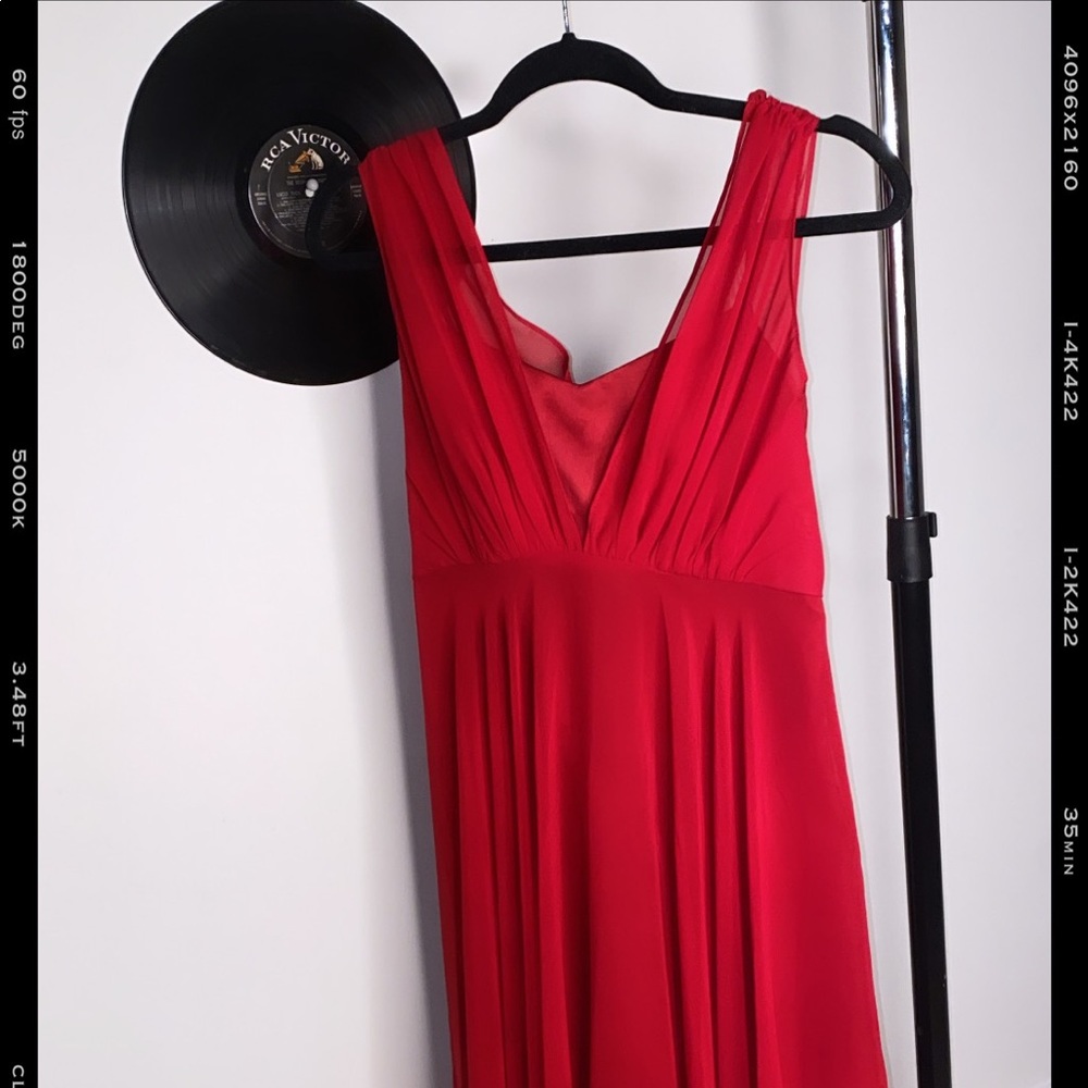 Red Gown dress.